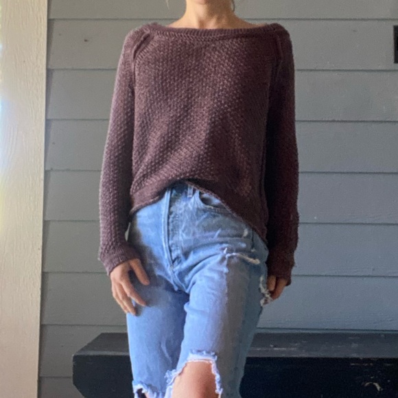 Free people long sleeve knit sweater - Picture 4 of 4